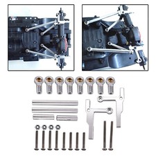 1:10 RC Metal Link Rod End Set für Tamiya CC01 Crawler Trucks Zubehör