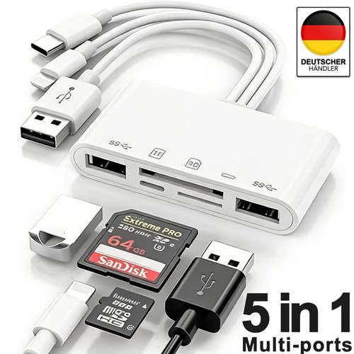 Usb 0 otg kartenleser - 5-in-1,