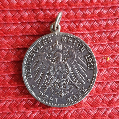 Deutsches reich mark - deutsches, 1911