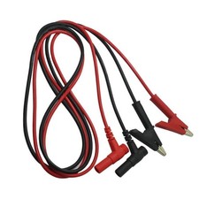 1 m Bananenstecker auf Krokodilklemme Messleitung Kabel für Multimeter Multi Mete