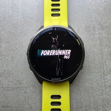 Garmin Forerunner 965 GPS Smartwatch, Laufcomputer, Gelb/Schwarz