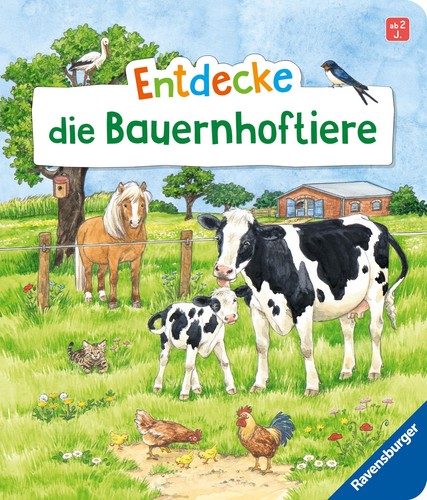 Entdecke die bauernhoftiere - die,