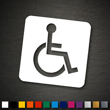 14048 Rollstuhl Aufkleber