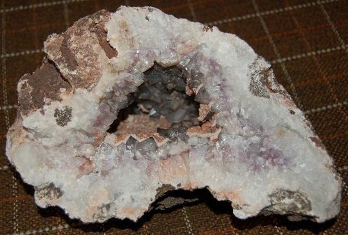 Amethyst mit quarz und - quarz,