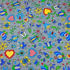 Baumwollstoff Folklore Ethno