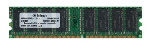 Arbeitsspeicher infineon 256mb - arbeitsspeicher,