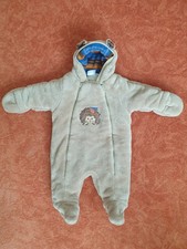 Sterntaler Baby Overall Winteranzug mit Kapuze Einteiler beige Gr. 56