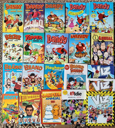 Various comic book annuals - comic,