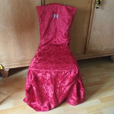 Überzug Stuhl Husse für Fest Jubiläum Stuhlbezug, Feier Überwurf Geburtstag Deko