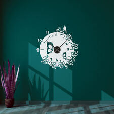 Wandtattoo Uhr Schmetterling