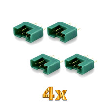 4 Stück MPX Male Stecker