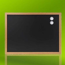 Amazon Basics Magnettafel 43x58,4 cm Schwarz - Pinnwand für Notizen & Fotos