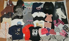 35tlg Mädchen Kleidungspaket Gr. 140/146 (Next, Nike, Jako-O, Schiesser, H&M)