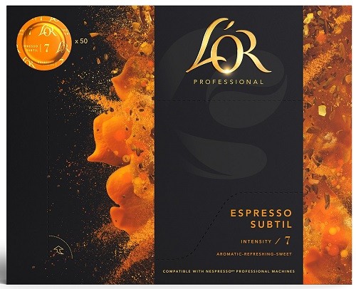 Espresso subtil 50 pads - l'or,