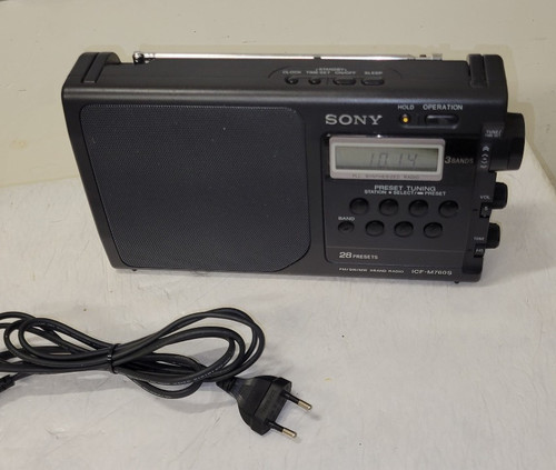 Sony icf m760s tragbares - sony, icf-m760s