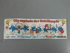 HPF-BPZ: Olympiade der Schlümpfe 1983 (100% original), sehr schön