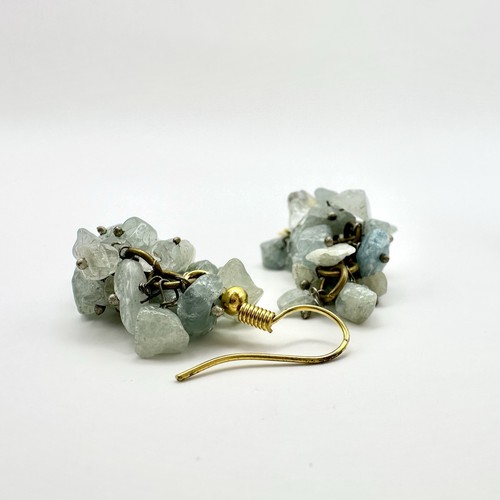 Ohrringe aquamarin edelstein - ohrringe,