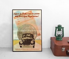 Poster VW Käfer KdF Wagen