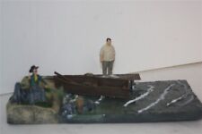 3077G Bootssteg mit Kahn, Spur G - LGB, ein Ausflug, Fertigmodell in Composite 