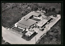 Zurzach, Thermalquelle aus der Vogelschau, Fliegeraufnahme, Ansichtskarte 