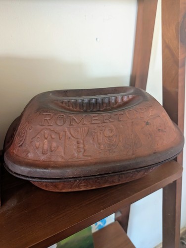 Vintage romertopf clay baker - vintage,