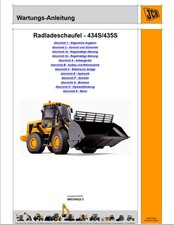 Wartungsanleitung Radlader JCB