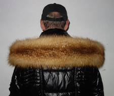 Rotfuchs Pelz Kapuze Kragen