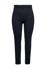 Ulla Popken Damen große Größen Strick Leggings Rippsaum ohne Seitennaht