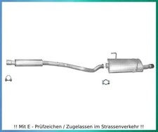Auspuffanlage für peugeot - auspuffanlage, 206