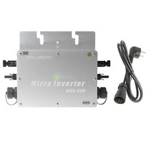 800W MPPT Wasserdichter Netzwechselrichter DC22–50V auf AC220V Reiner Sinus IP65