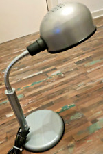 Ikea Schwanenhals-Tischlampe, Vintage, Grau-Silber, 60 cm hoch, 20 cm breit