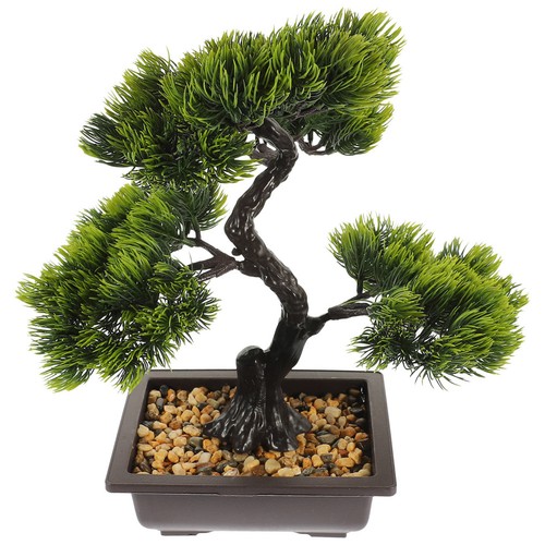 Künstlicher bonsai baum - künstlicher, bonsai-baum