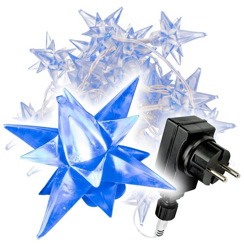 Led blau sternenkette - blau,