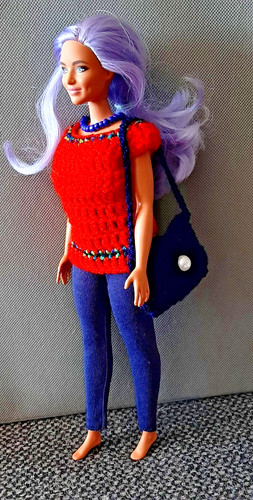 Barbie curvy leggins - curvy,