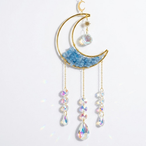 Sonnenfänger aquamarin mond - aquamarin,