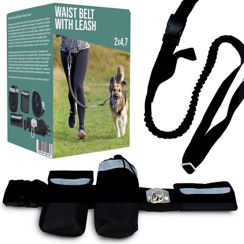 Hüftgürtel leine hunde - hüftgürtel,