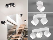 LED Deckenspots Aufbau über Kochinsel Beleuchtung Kücheninsel & Arbeitsplatte