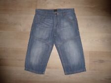 S.OLIVER SCUBE REGULAR Cargo Jeans Shorts Bermuda Blau W31 **w.NEU**