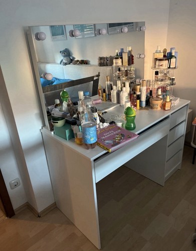 Schminktisch weiß mit - schminktisch,