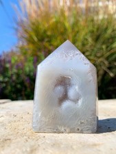 Blauer Achat Turm mit