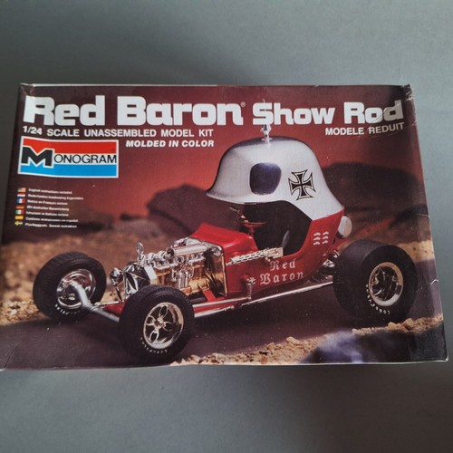 Monogram red baron - monogram, rod