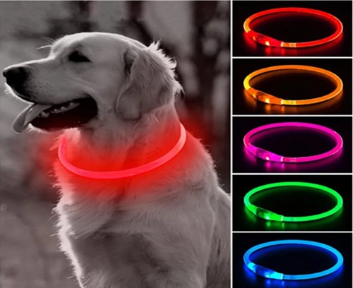 Led leuchthalsband - led,