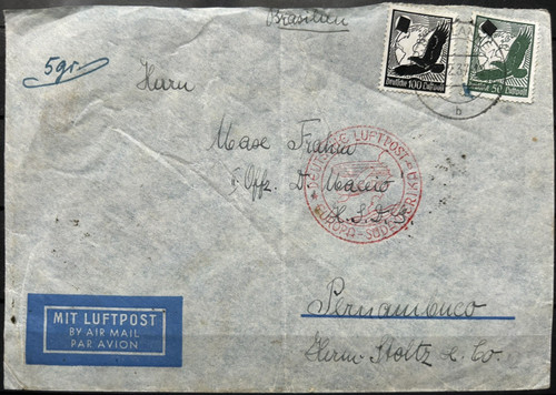 Brief deutsche luftpost - brief,