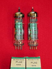 Matched pair PL82 SB NOS NEU Röhre Tube NEW 16A5 Valve Paar Valvula Tutto