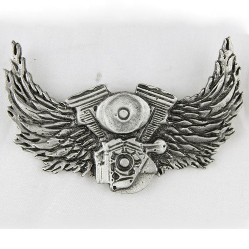 Biker motorrad twin wings - biker,