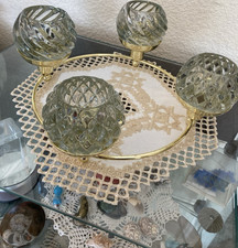 Runder Kerzenhalter Glas mit