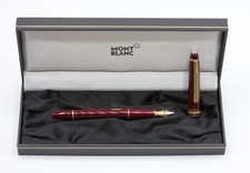 Montblanc Meisterstück  Füller / Mod. 144 / Bordeaux / 585 Gold Feder - M / NEU