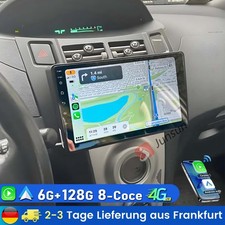 128G Android 14 DAB+ LTE Für Toyota Yaris XP90 2005-2012 Autoradio CarPlay Auto