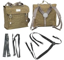 Original NVA Tasche Sturmgepäck Tragegestell NVA DDR (Packriemen) Strichtarn