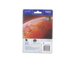 Brother LC1100HYBK, Schwarz, Original, Hohe Ergiebigkeit, LC1100HYBK